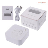 White Noise Machine USB Rechargeable Timed Shutdown Sleep Sound Machine For Sleeping &amp; Relaxation For Baby Adult Office 39XF