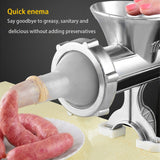 Hand Crank Manual Meat Grinder Alloy Manual Meat Mixer Home Meat Filler Machine Mincer Spices Cutter Kitchen Gadget