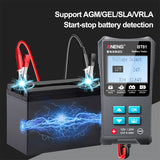 ANENG BT81 Car Battery Tester 12V/24V 100 To 1700CCA Cranking Charging Circut Tester Battery Analyzer 12/24V Volts Battery Tools