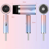 Professinal 1250W Foldable Electric Hair Dryer Negative Lon Hair Care Quick Dry Home Hairdryer Diffuser Dropshipping 20#
