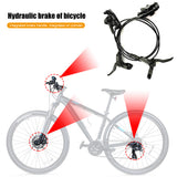 Mountain Bike Hydraulic Disc Brakes Set MTB Bicycle Hydraulic Brake Handle Clamp Calipers Cycling Accessories Parts NEW