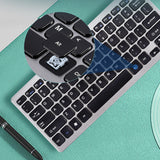 2.4G Wireless Keyboard Mini Portable Mute Keyboard Mouse Practical Computer Accessories for PC Laptop Notebook мини клавиатура