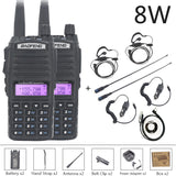 Baofeng UV-82 8W Walkie Talkie 10 KM Ham Radio VHF UHF Amador Walky Talky Boafeng UV 82 UV82 Waki Taki Earpiece UV-5R UV-9R Plus