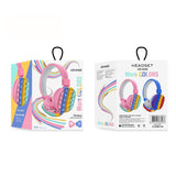Hot New Decompression 5.0 Goston Stereo Headset Creative Silicone Pop Its Bubble Fidget Toys  Large Fashion Fidget Toy for Kid