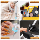 Professional Rechargeable 35000RPM Nail Drill Machine for Acrylic Nails Electric Nail File for Manicure Pedicure Shape Polish