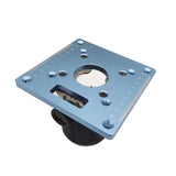 Universal Aluminium Router Table Insert Plate Woodworking Benches Wood Router Trimmer Models Engraving Machine For Makita