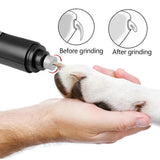 Rechargeable Pet Dog Nail Clippers Painless Dog Nail Grinders USB Charging Cat Paws Cutter for Nail Grooming Trimmer Tools