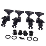 1 Set 2R2L Ukulele Tuning Pegs Tuners Machine Heads 1:24 Gear Ratio for Guitar Lovers Musical Gift