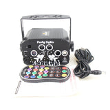 ESHINY R&amp;G Laser Dream Aurora 60 Patterns Projector DJ Disco Light Party RGB LED Bar Dance Room Birthday Stage Effect USB F5N6
