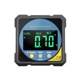 Rechargeable Battery Digital Level Protractor Inclinometer 2-side Laser Magnetic Level Angle Meter With 4-sides Magnets