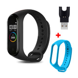 M4 Smart Bracelet Fitness Tracker Heart Rate Monitor Bluetooth-compatible Smart Wristband Life Waterproof Pedometer Sport Watch