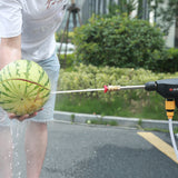 Household Cordless 30Bar High Pressure Car Wash Tool Portable Vehicle Cleaning Machine Automobile Washer with Foam Generator