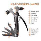 Mini Emergency Hammer, Unique Christmas Gifts for Dad Men Women, Cool Stocking Stuffers for Camping Hiking Household
