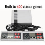 HOT Built-In 620 Games Mini TV Game Console 8 Bit Retro Classic Handheld Gaming Player AV Output Video Game Console Two Players