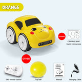 Mini RC Intelligent Sensor Car Radio Controlled Electric Cute Remote Control Car Cartoon Mode Smart Music Light Vehicle Toy