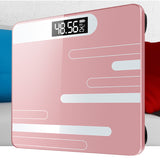 Bathroom Body Floor Scales Bath Scale Body Weighing Digital Body Weight Scale LCD Display Glass Smart Electronic Scales
