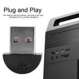 Portable USB Microphone Mini Studio Speech Microphones Recording Audio Microphone Adapter For Computer PC Dropshipping