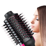 Multifunctional Hair Dryer Volumizer Rotating Hair Brush Roller Rotate Styler Comb Styling Straightening Curling Iron
