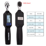 Handheld Digital Torque Wrench Large Screen with Backlight Sound LED Alarm Real-time Peaks Measurement Four Units Switching