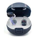 White/Skin/Black Skin One Pair Digital Hearing Aids Cycle Rechargeable with Charging Case Hearing Device Amplifier Automatic