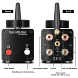 Mini Stereo Bluetooth Class D Power Amplifier Hifi Digital Home Audio Amp 50Wx2 Amplifier TPA3116(EU Plug)