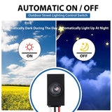 120V Ac Photoelectric Switch Photocell Light Dusk To Dawn Sensor For Outdoor Lighting Hardwired Post Eye Light Control