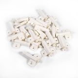 10PCS Gray White Kitchen Cabinet Door Stop Drawer Soft Quiet Close Closer Damper Buffers For Furniture Hardware