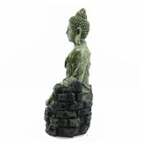 Fish Tank Landscaping Decoration Crafts Resin Antique Light house Buddha Statue Aquarium Aquarium Decoration Crafts Tank Gift