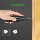 3.6V Electric Screwdriver USB Rechargeable Automatic Screwdriver Hand Drill Multi-Function Electric Batch Tool