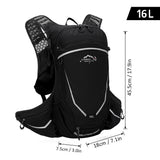 Cycling Backpack w Drinking Bladders Outdoor Running Bag Bicycle Bag Sports Vest Ultralight Riding Bag Breathable Travel Daypack
