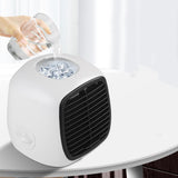 USB Desk Mini Fan Portable Air Cooler Fan Air Conditioner Desktop Air Cooling Fan Humidifier Purifier for Home Office