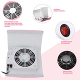 Manicure Machine 30W Electric Nail Dust Collector Home Salon Powerful Nail Art Vacuum Cleaner Manicure Tool Nails Accessoires