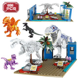 Technical  Animal Enlighten Bricks Building Blocks MOC Expert Dinosaur Animal World Park DIY Assembly Bricks Toys for Boys Gifts