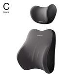 Car Cushion Seat Headrest Neck Pillow Back Pillow Lumbar Support Lower Back Pain Relief Orthopedic Pillow Car Accessories