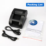 58mm Thermal Printer 58mm USB Thermal Receipt Printer Usb POS System Supermarket NT-5890K