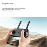 E88 Drone with 4K FHD WiFi Dual Cameras Live Video Headless Mode 2.4Ghz 6 Ch 4 Axis Gyro with Handheld Remote Control