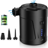 RUNACC 5000mAh Built-In Power Supply USB Quick Pump Air Cushion Swimming Ring Inflatable Sofa Wireless Electric Charging Pump