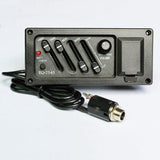 Professional 4 Band Acoustic Guitar Preamp Amplifier EQ-7545 Piezo Pickup 6.5MM Output Acoustic Guitar Acceseories