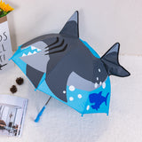 Cute Cartoon Umbrella Kids Animation Creative Long-handled 3D Ear Modeling Kids Umbrella For Children Boys Girls Free Shipping
