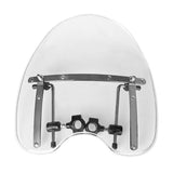 19x17 inch Clear Windshield Wind Shield Screen Protector Fit for Harley   Motorcycles