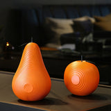 Nordic Fruit Sculpture For Interior Home Decor Modern Resin Apple Pear Statue Figurine Cabinet Home Decoration Gift