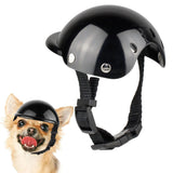 Pet Dog Helmet Motorcycle Helmet Outdoor Bike Doggy Cap for Small medium Dogs Cats Safety Protect Helmet S/M Pet Accessories