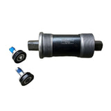 Fixed Gear Middle Axle With Waterproof Screw Bicycle Bearing Square Hole 103 107 Bottom Bracket Single Speed Bike Parts
