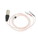 1.2m/3.9ft HiFi Cable 4 Pin XLR Male Balanced Cable Compatible for Sennheiser HD800 HD800S HD820 Headphone Cable