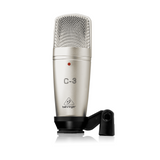 BEHRINGER c-3 Professional large dual-diaphragm condenser microphone for studio recording and live applications