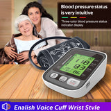 Medical Equipment Upper Arm Automatic Digital Blood Pressure Monitor Rechargeable Sphygmomanometer Monitor Heart Rate Pulse