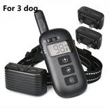 2 in 1 Dog traning collar Remote 600m Contro Anti Bark Collar Electric Shock Vibration sound no barking training Dog Supplies