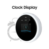 Wifi Gas Leak Detector and Fire Alarm LCD Wall Mounted APP Control Smart Wi-Fi Natural Gas/ LPG Tester Methane Alarm Buzzler