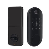 Smart Lock Keyless Electronic Bluetooth TTlock Biometric Fingerprint Keys IC Card Touch Screen Keypad Auto Lock APP Control