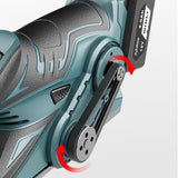 710W 13000RPM Cordless Electric Planer Planer Wood Cutting for Makita 12V Battery ABS and Metal Without Battery 270 * 130mm